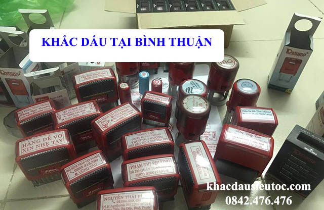 Khắc dấu tại Bình Thuận