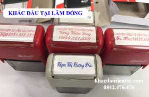 Khắc dấu tại Lâm Đồng