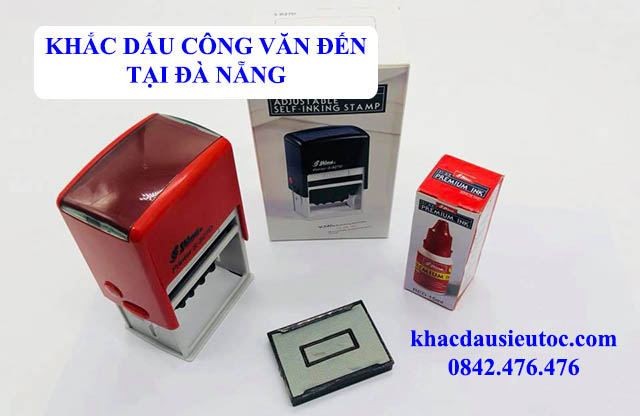 Khắc dấu công văn đến tại Đà Nẵng