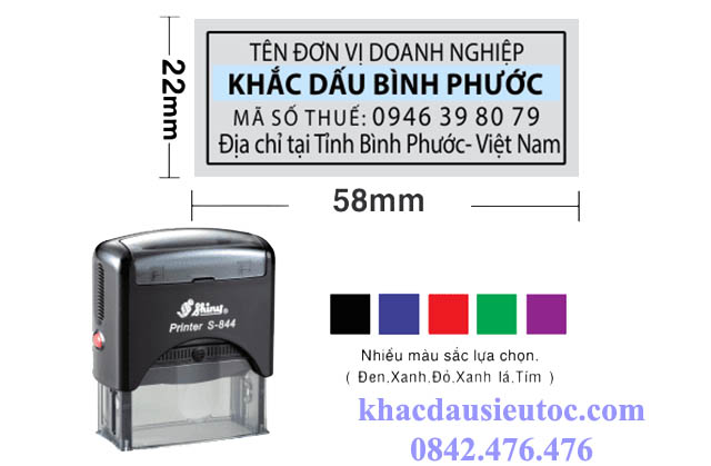 Khắc dấu mã số thuế tại Quảng Ngãi