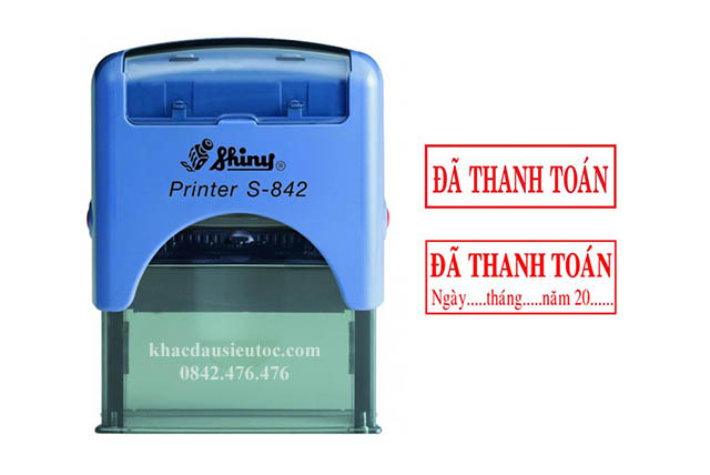 Khắc dấu đã thanh toán tại Quảng Ngãi