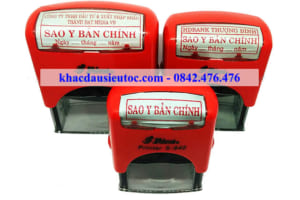 Khắc dấu sao y bản chính tại Khánh Hòa