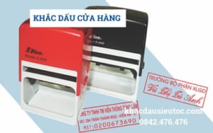 Khắc dấu cửa hàng