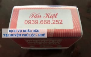 Khắc dấu tại Huyện Phú Lộc - Huế