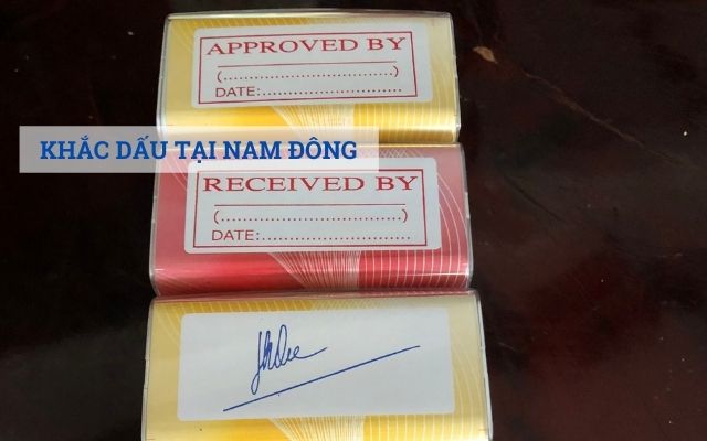 Khắc dấu tại Nam Đông - Huế