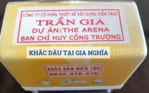 KHẮC DẤU TẠI GIA NGHĨA