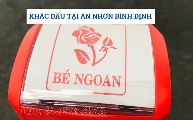 Khắc dấu tại An Nhơn Bình Định