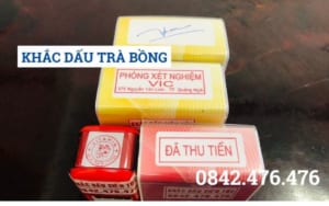 KHẮC DẤU TẠI TRÀ BỒNG