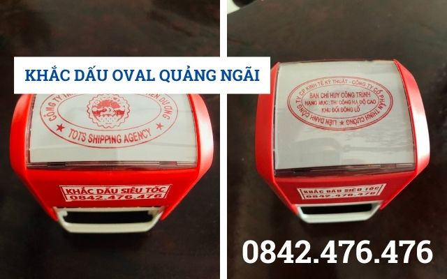 KHẮC DẤU OVAL (ELIP) TẠI QUẢNG NGÃI