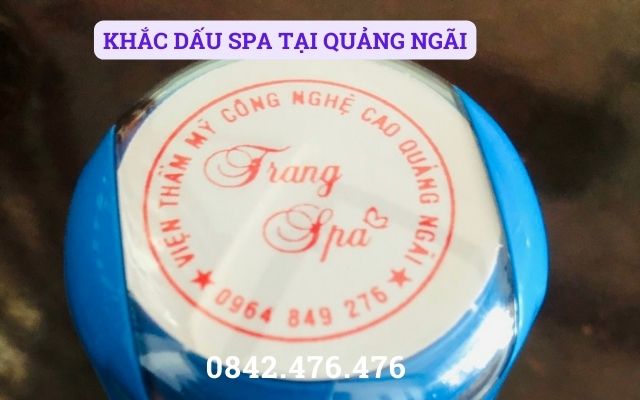 KHẮC DẤU SPA TẠI QUẢNG NGÃI