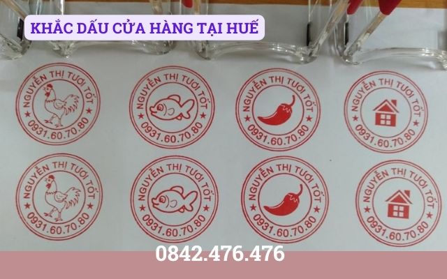 KHẮC DẤU CỬA HÀNG TẠI HUẾ