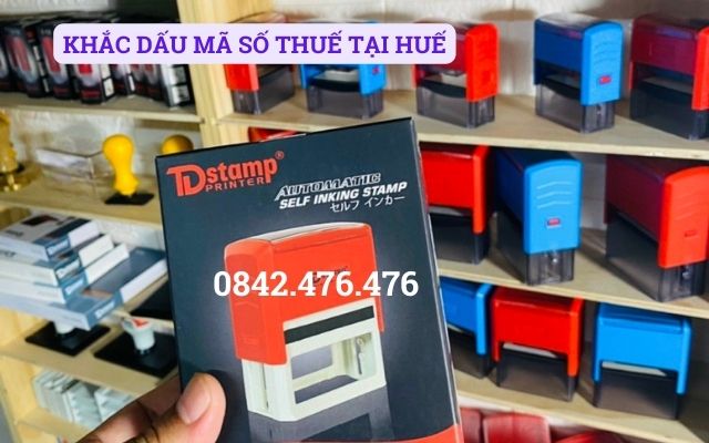 KHẮC DẤU MÃ SỐ THUẾ TẠI HUẾ