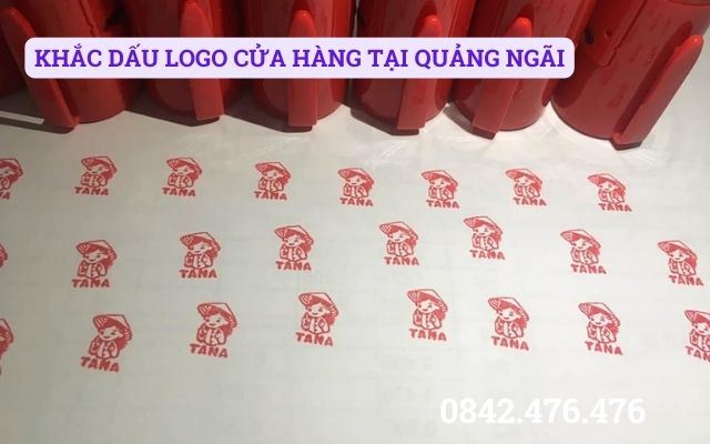 KHẮC DẤU LOGO CỬA HÀNG TẠI QUẢNG NGÃI