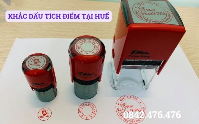 KHẮC DẤU TÍCH ĐIỂM TẠI HUẾ