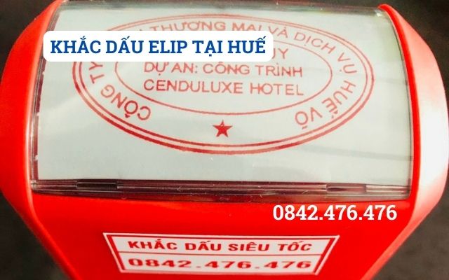 KHẮC DẤU ELIP TẠI HUẾ