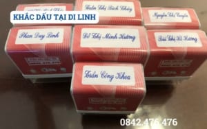 KHẮC DẤU TẠI DI LINH