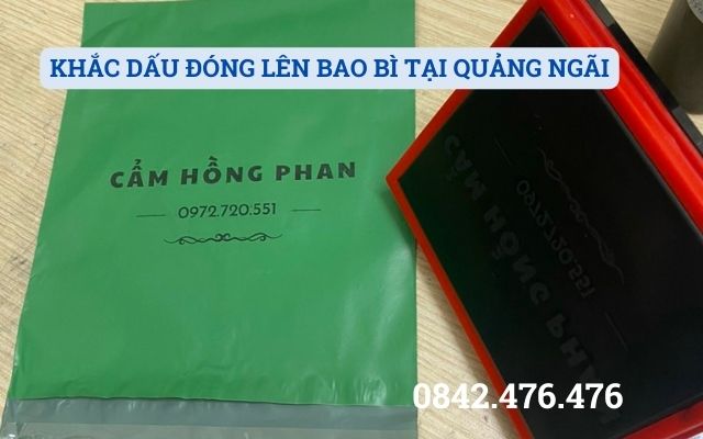 KHẮC DẤU ĐÓNG LÊN BAO BÌ TẠI QUẢNG NGÃI