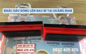 KHẮC DẤU ĐÓNG LÊN BAO BÌ TẠI QUẢNG NAM