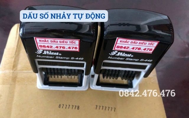 DẤU SỐ NHẢY TỰ ĐỘNG