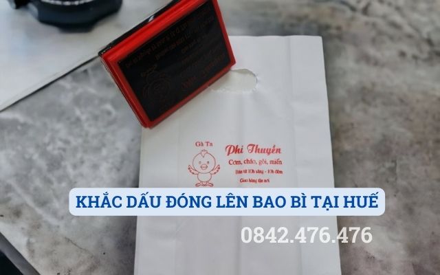 KHẮC DẤU ĐÓNG LÊN BAO BÌ TẠI HUẾ