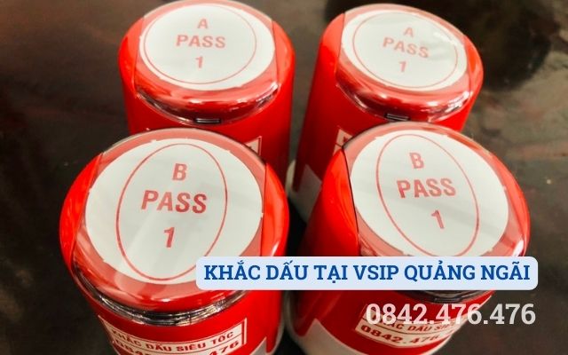 KHẮC DẤU TẠI VSIP QUẢNG NGÃI