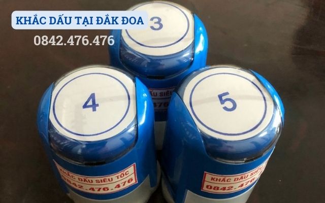 KHẮC DẤU TẠI ĐẮK ĐOA