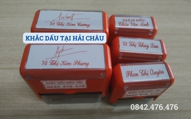 KHẮC DẤU TẠI HẢI CHÂU