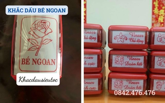 KHẮC DẤU BÉ NGOAN