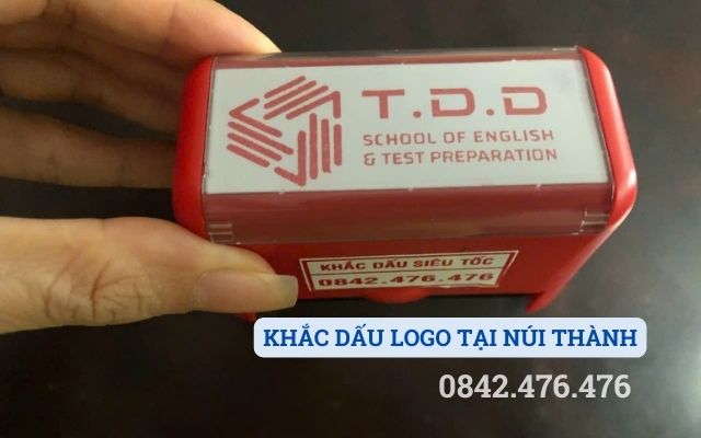 KHẮC DẤU LOGO TẠI NÚI THÀNH