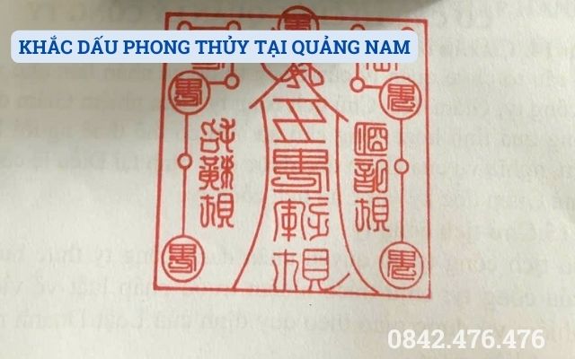 KHẮC DẤU PHONG THỦY TẠI QUẢNG NAM