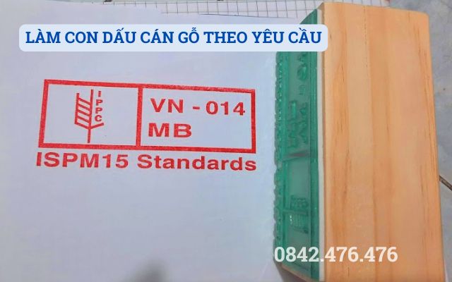 LÀM CON DẤU CÁN GỖ THEO YÊU CẦU