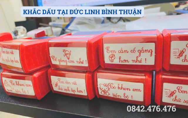 KHẮC DẤU TẠI ĐỨC LINH BÌNH THUẬN