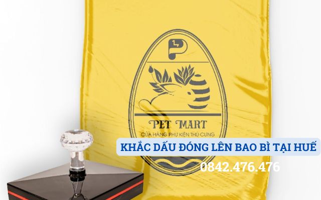 KHẮC DẤU ĐÓNG LÊN BAO BÌ TẠI HUẾ