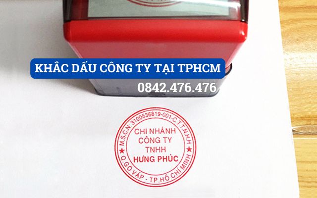KHẮC DẤU CÔNG TY TẠI TPHCM
