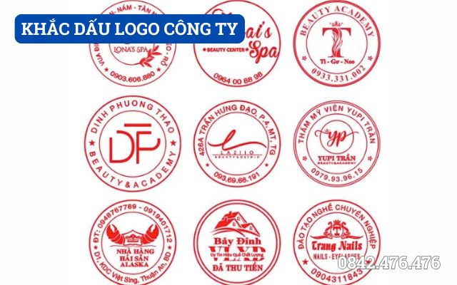 KHẮC DẤU LOGO CÔNG TY