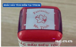 KHẮC DẤU TÍCH ĐIỂM TẠI TPHCM