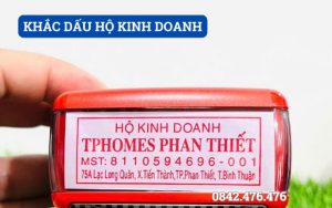 KHẮC DẤU HỘ KINH DOANH