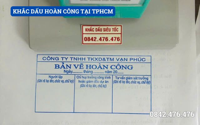 KHẮC DẤU HOÀN CÔNG TẠI TPHCM