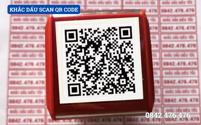 KHẮC DẤU SCAN QR CODE