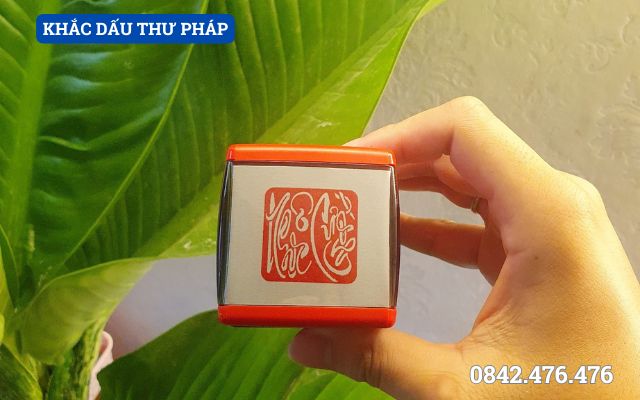 KHẮC DẤU THƯ PHÁP