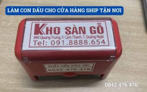 LÀM CON DẤU CHO CỬA HÀNG SHIP TẬN NƠI