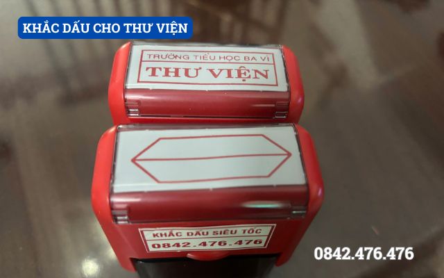 KHẮC DẤU CHO THƯ VIỆN