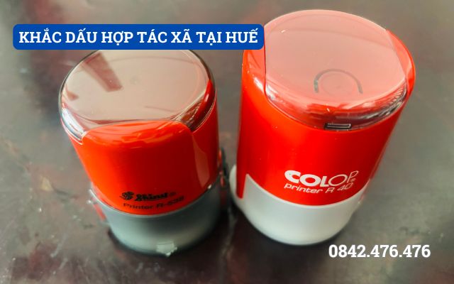 KHẮC DẤU HỢP TÁC XÃ TẠI HUẾ