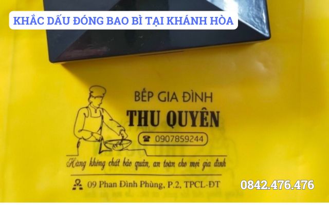 KHẮC DẤU ĐÓNG BAO BÌ TẠI KHÁNH HÒA