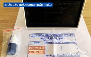 KHẮC DẤU HOÀN CÔNG THẨM THẤU