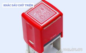 KHẮC DẤU CHỮ TRIỆN