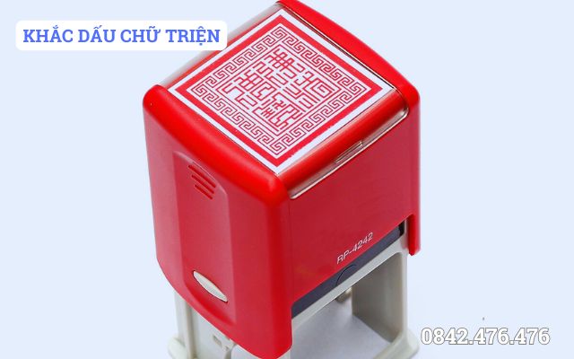 KHẮC DẤU CHỮ TRIỆN