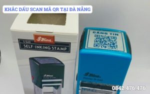 KHẮC DẤU SCAN MÃ QR TẠI ĐÀ NẴNG