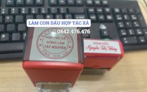 LÀM CON DẤU HỢP TÁC XÃ