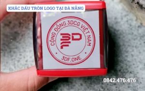 KHẮC DẤU TRÒN LOGO TẠI ĐÀ NẴNG